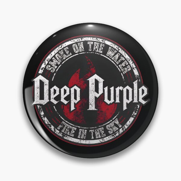 Item preview, Deeps Purples Smoke On The Water Fire In The Sky-70 designed and sold by LysandraSincla.
