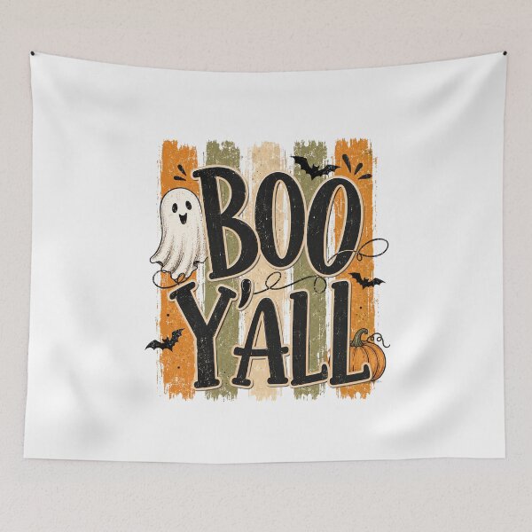 Item preview, Boo Y’all Southern Charm Meets Halloween designed and sold by CleanDecor.