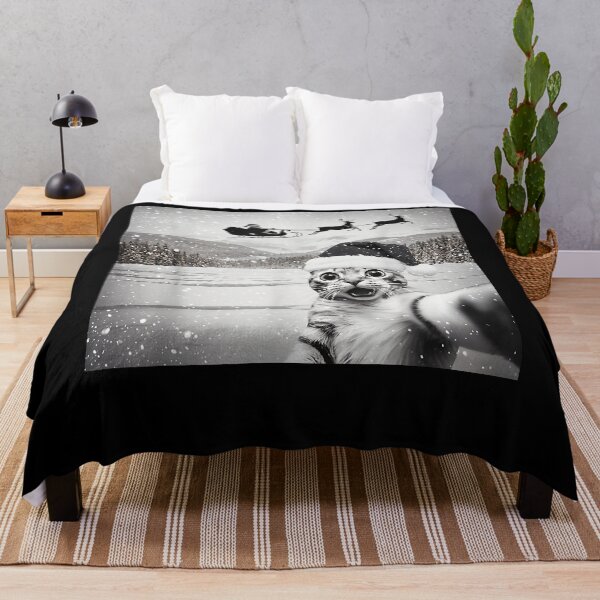Item preview, Cat Selfie with Santa Funny Christmas for Men Women Kids designed and sold by Danieldeleon2.