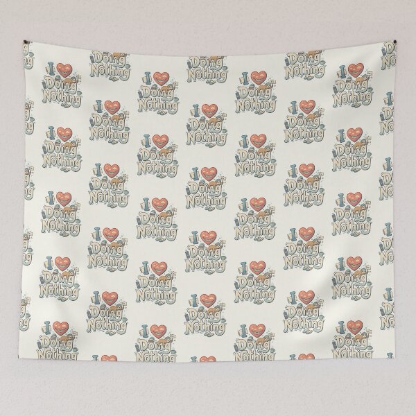 Item preview, I Love Doing Nothing Lazy Sloth designed and sold by Itsheartshop.