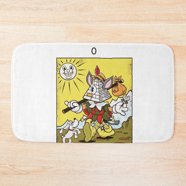 Artikelvorschau, Die Narren-Tarotkarte, Vintage-Cartoon entworfen und verkauft von bacababerry.