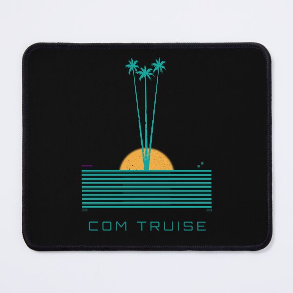 Item preview, COM TRUISE – Synthwave Sunset & Palm Trees designed and sold by THE MODA STEREO.