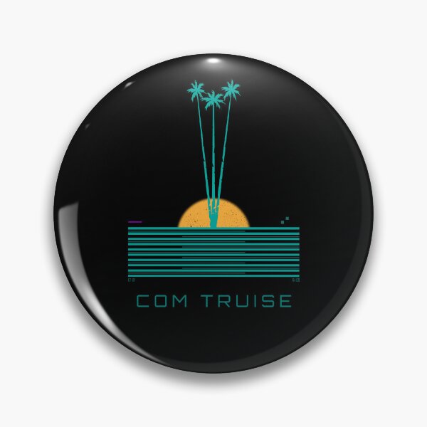 Artikelvorschau, COM TRUISE – Synthwave Sunset & Palm Trees entworfen und verkauft von THE MODA STEREO.
