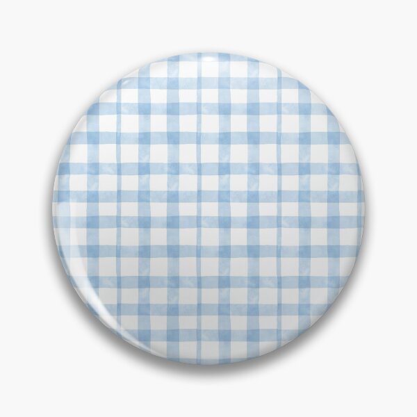 Item preview, Blue Watercolor Gingham Check - Soft Light Blue Plaid Pattern designed and sold by lovelys-store.