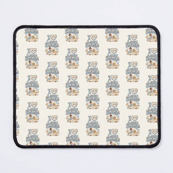Item preview, I Love Lazy Sundays Cozy Girl Dog designed and sold by Itsheartshop.