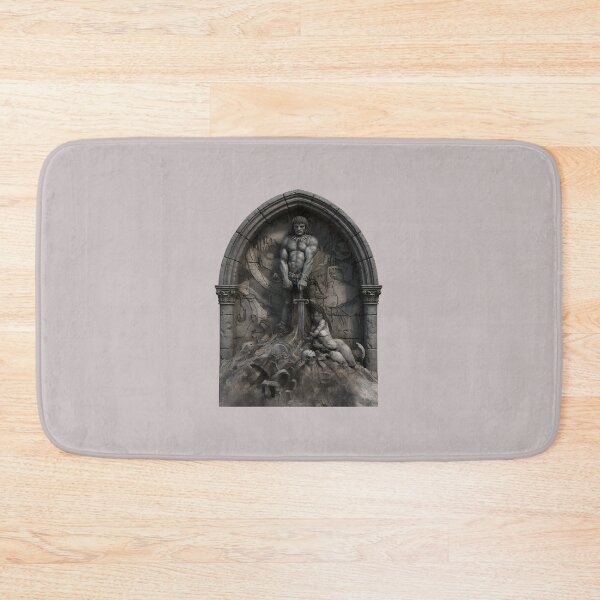 Item preview, Barbarian King Victory Over Skulls & Fire Art-40 designed and sold by SalvadorCoffman.