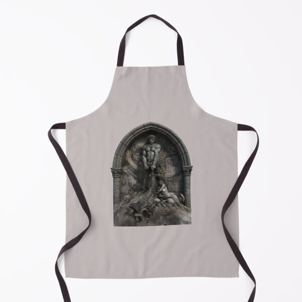 Item preview, Barbarian King Victory Over Skulls & Fire Art-40 designed and sold by SalvadorCoffman.