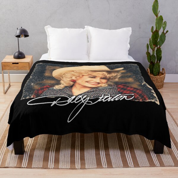 Item preview, Vintage Young Dolly Parton Western Portrait Signature designed and sold by DestiniHill.