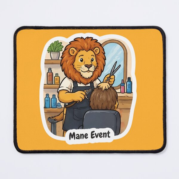 Item preview, Cute Lion Hairdresser – Mane Event Hairstylist Gift designed and sold by Isliath.