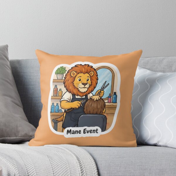 Item preview, Cute Lion Hairdresser – Mane Event Hairstylist Gift designed and sold by Isliath.