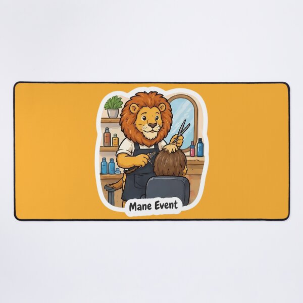 Item preview, Cute Lion Hairdresser – Mane Event Hairstylist Gift designed and sold by Isliath.