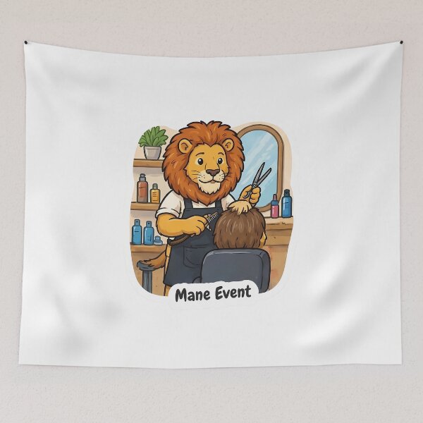 Item preview, Cute Lion Hairdresser – Mane Event Hairstylist Gift designed and sold by Isliath.