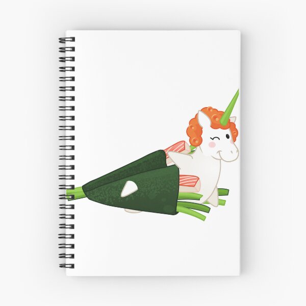 Item preview, Crabmeat Handroll Sushicorn Nori Roll Unicorn designed and sold by Littlewhite-owl.