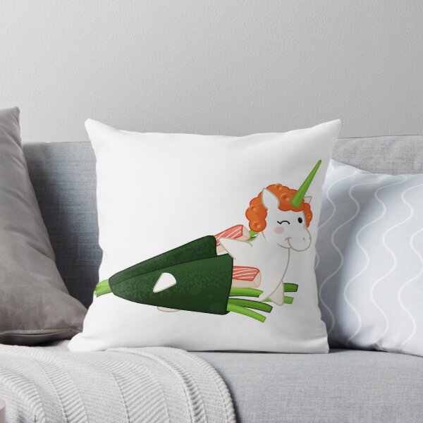 Item preview, Crabmeat Handroll Sushicorn Nori Roll Unicorn designed and sold by Littlewhite-owl.