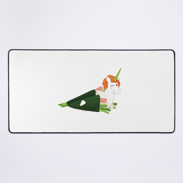 Item preview, Crabmeat Handroll Sushicorn Nori Roll Unicorn designed and sold by Littlewhite-owl.