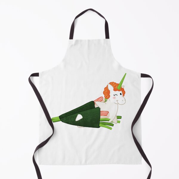 Item preview, Crabmeat Handroll Sushicorn Nori Roll Unicorn designed and sold by Littlewhite-owl.