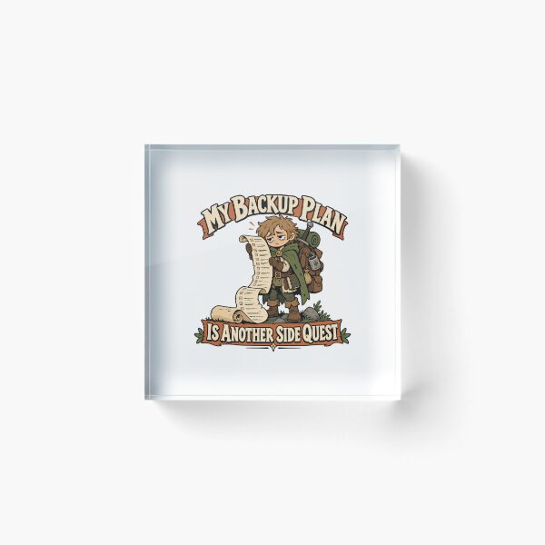 Item preview, My Backup Plan Is Another Side Quest designed and sold by Fozadone.