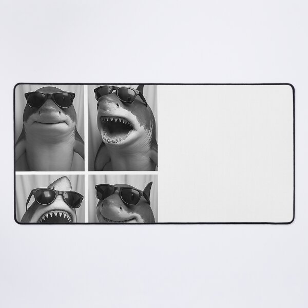 Item preview, Cool Sharks Sunglasses Marine Animal Meme Selfie Booth designed and sold by Danieldeleon2.