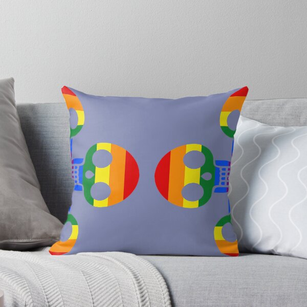 Item preview, Rainbow Skull designed and sold by Riot Simone Villa.