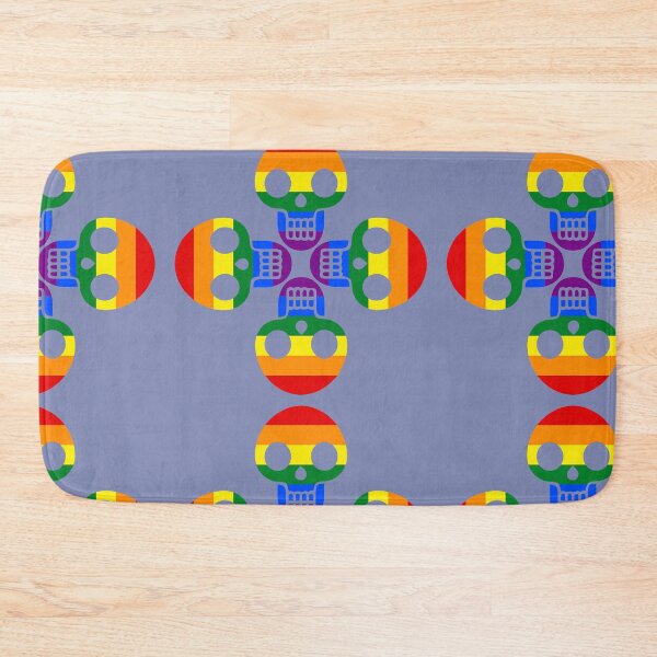 Item preview, Rainbow Skull designed and sold by Riot Simone Villa.