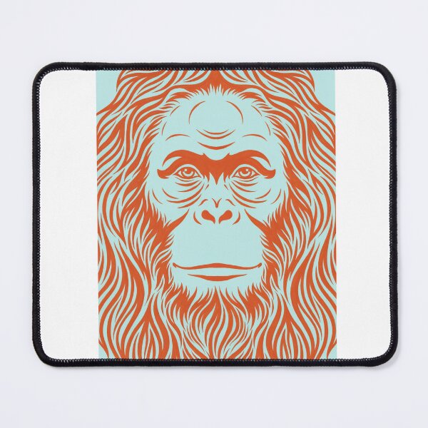 Item preview, Flowing Orangutan Portrait designed and sold by ApexCanopy.