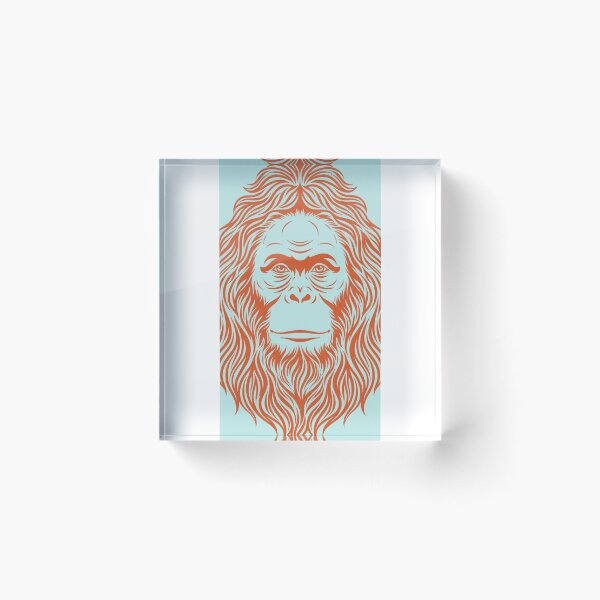 Item preview, Flowing Orangutan Portrait designed and sold by ApexCanopy.