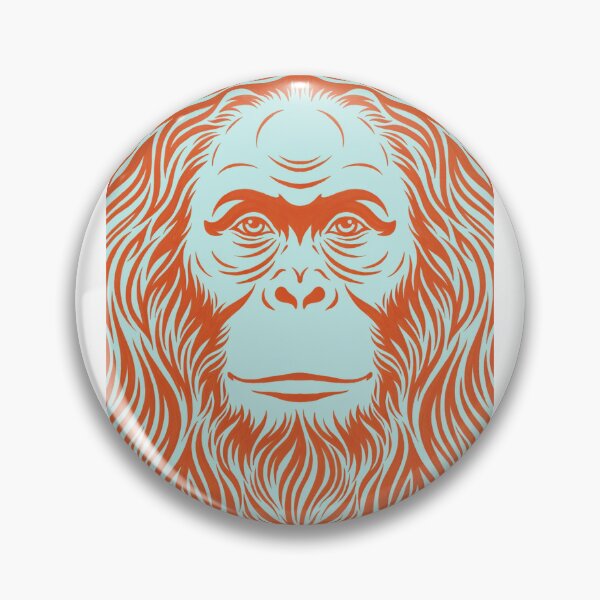 Item preview, Flowing Orangutan Portrait designed and sold by ApexCanopy.