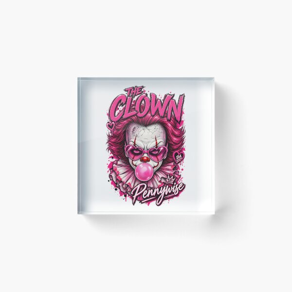 Item preview, Pennywise The Clown Pink Heart Sunglasses Bubblegum Art designed and sold by DesignArtist.ia.