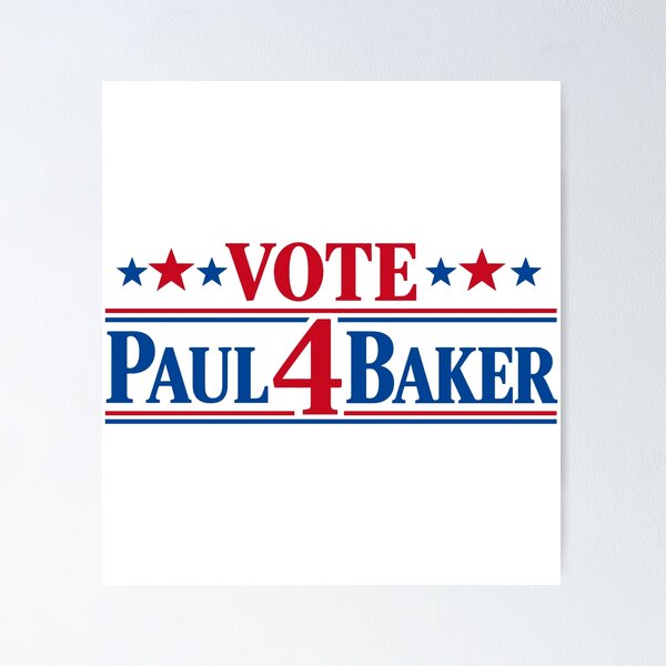 Item preview, Vote 4 Paul Baker Parody designed and sold by DestiniHill.