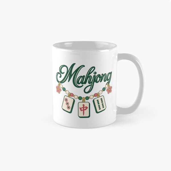 Item preview, Mahjong Lover Floral Preppy Game Night Player Women Gift designed and sold by JackCurtis1991.