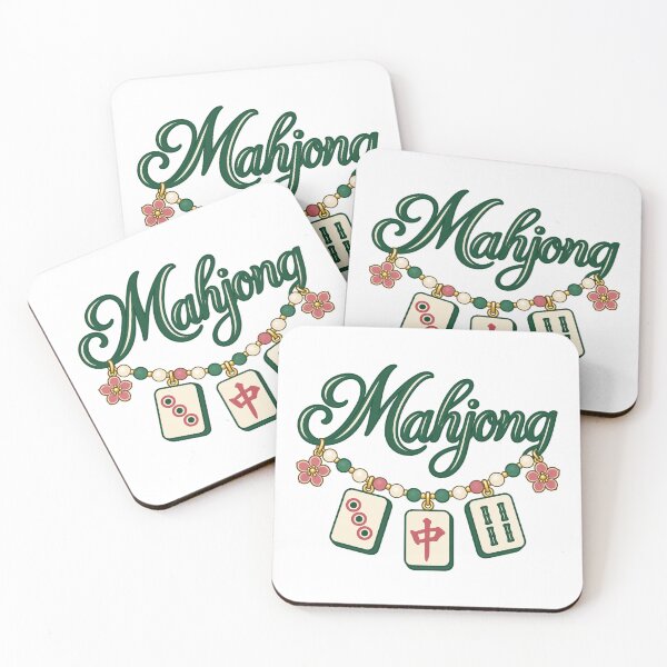 Item preview, Mahjong Lover Floral Preppy Game Night Player Women Gift designed and sold by JackCurtis1991.