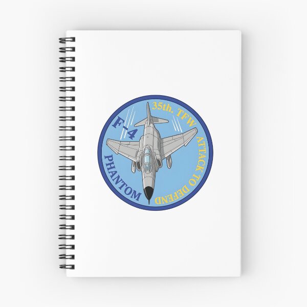 Item preview, USAF 35th Tactical Fighter Wing F-4 Phantom Patch Emblem designed and sold by CharlieDesings.