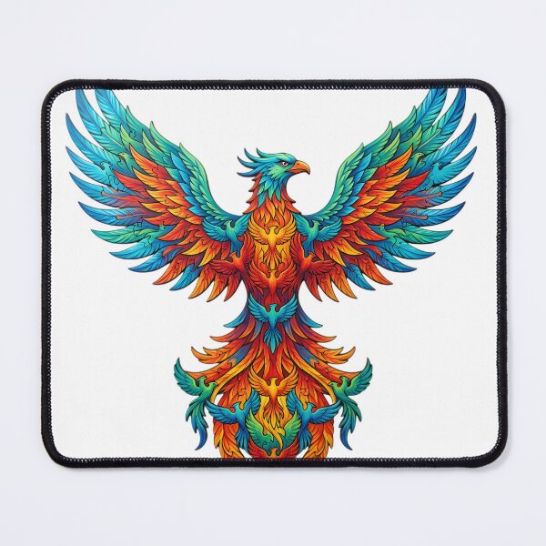 Item preview, Vibrant Phoenix Majestic 3D Wooden Puzzle Art designed and sold by VisualVerseLab.