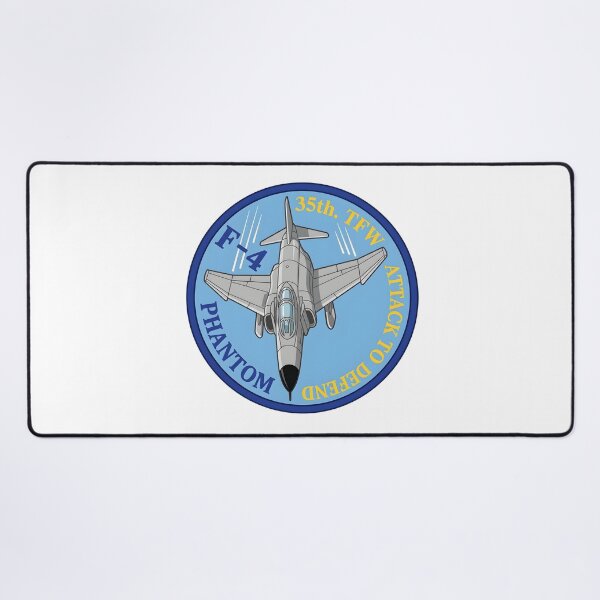 Item preview, USAF 35th Tactical Fighter Wing F-4 Phantom Patch Emblem designed and sold by CharlieDesings.