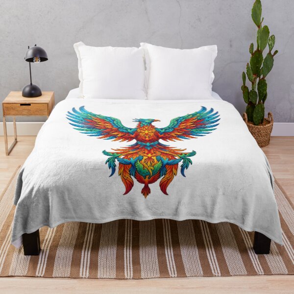 Item preview, Vibrant Phoenix Majestic 3D Wooden Puzzle Art designed and sold by VisualVerseLab.