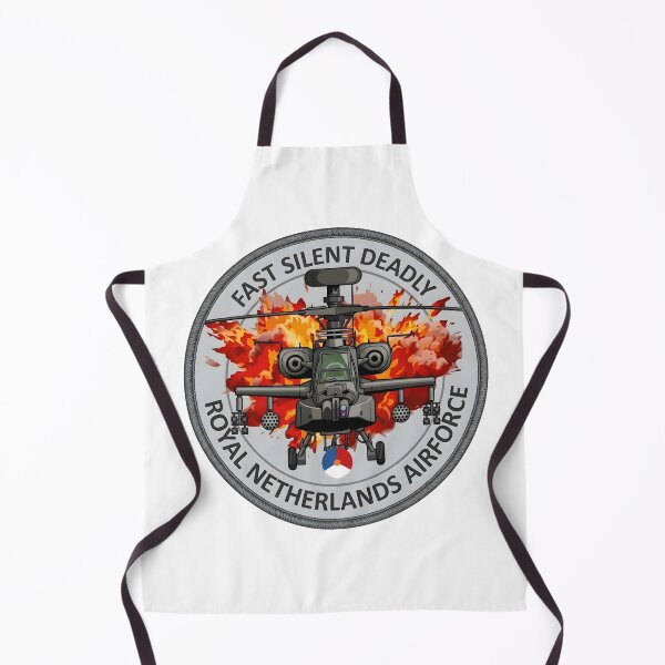 Item preview, Royal Netherlands Air Force AH-64 Apache Patch Emblem designed and sold by CharlieDesings.