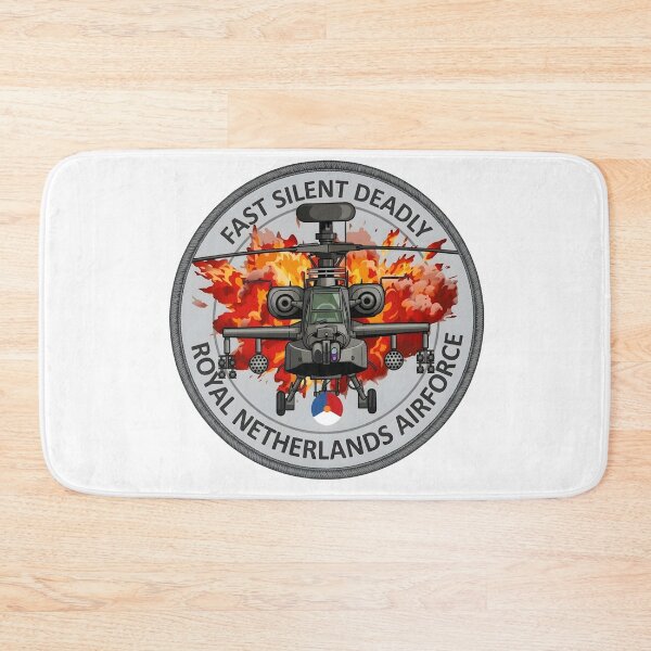 Item preview, Royal Netherlands Air Force AH-64 Apache Patch Emblem designed and sold by CharlieDesings.