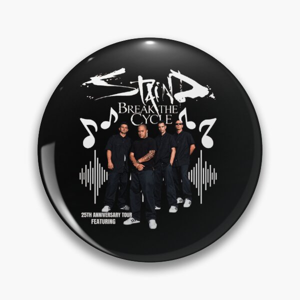 Item preview, Staind Break The Cycle 25th Anniversary Live designed and sold by NiremmeeArt.
