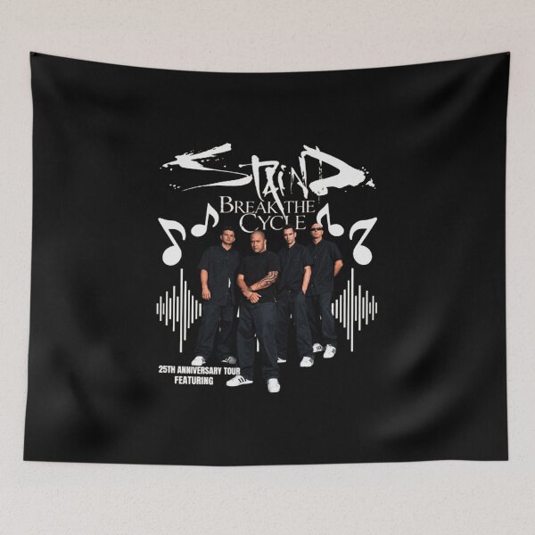Item preview, Staind Break The Cycle 25th Anniversary Live designed and sold by NiremmeeArt.