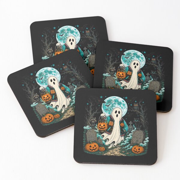 Item preview, Ghostly Halloween Graveyard designed and sold by TeeARTHY.
