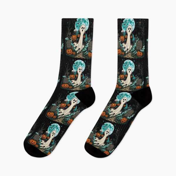 Item preview, Ghostly Halloween Graveyard designed and sold by TeeARTHY.