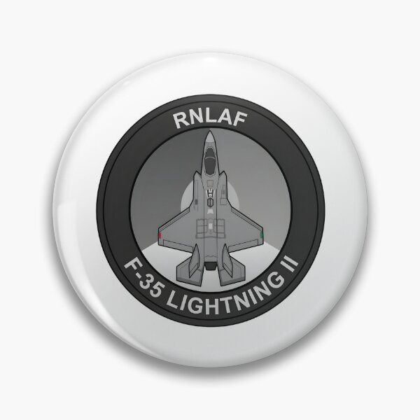 Item preview, Royal Netherlands Air Force F-35 Lightning II Patch Emblem designed and sold by CharlieDesings.