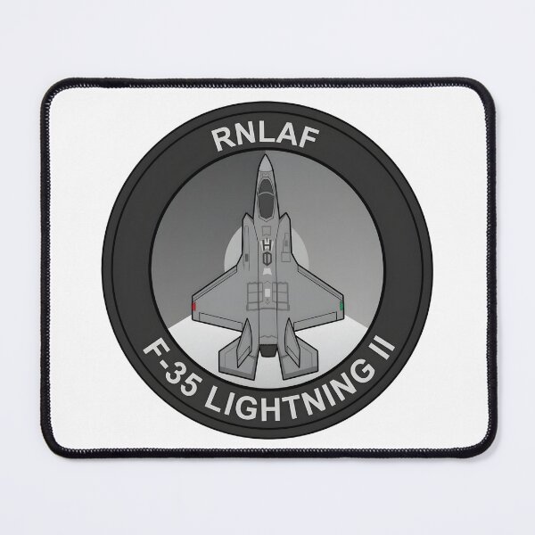 Item preview, Royal Netherlands Air Force F-35 Lightning II Patch Emblem designed and sold by CharlieDesings.