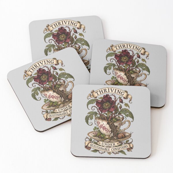 Item preview, Thriving - Questionably designed and sold by Hollow-Fern-Studio.