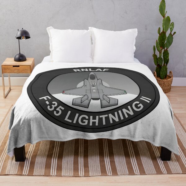 Item preview, Royal Netherlands Air Force F-35 Lightning II Patch Emblem designed and sold by CharlieDesings.