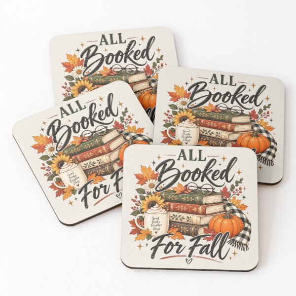 Item preview, Booked For Fall, Cute Autumn Book Lover, Pumpkin Reading, Cozy Fall Books, Autumn Aesthetic, Harvest Season, Thanksgiving Reading, Bookish Fall designed and sold by Quiajia.