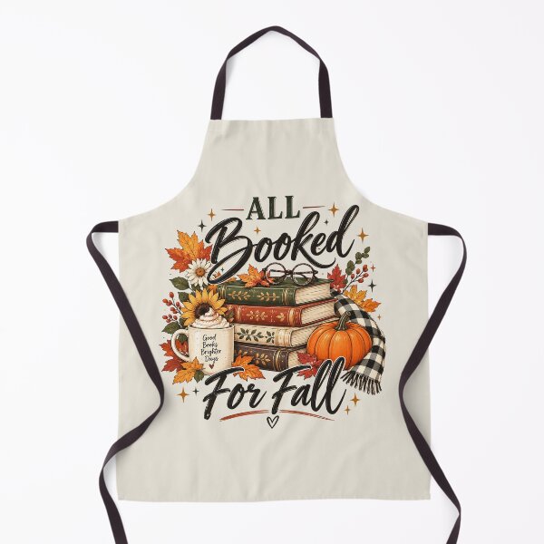 Item preview, Booked For Fall, Cute Autumn Book Lover, Pumpkin Reading, Cozy Fall Books, Autumn Aesthetic, Harvest Season, Thanksgiving Reading, Bookish Fall designed and sold by Quiajia.