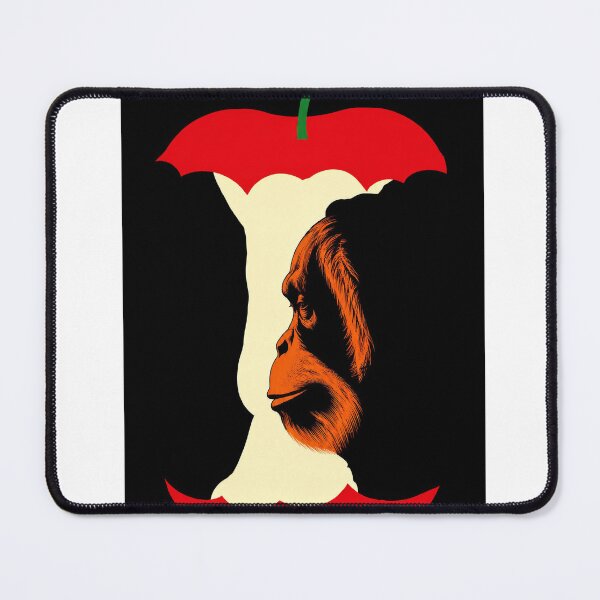 Item preview, Apple Core Orangutan designed and sold by ApexCanopy.