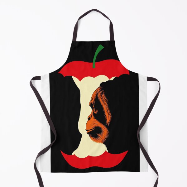 Item preview, Apple Core Orangutan designed and sold by ApexCanopy.
