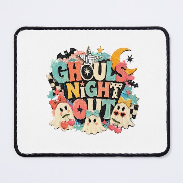 Item preview, Ghouls Night Out Patchwork Halloween Fun designed and sold by CleanDecor.